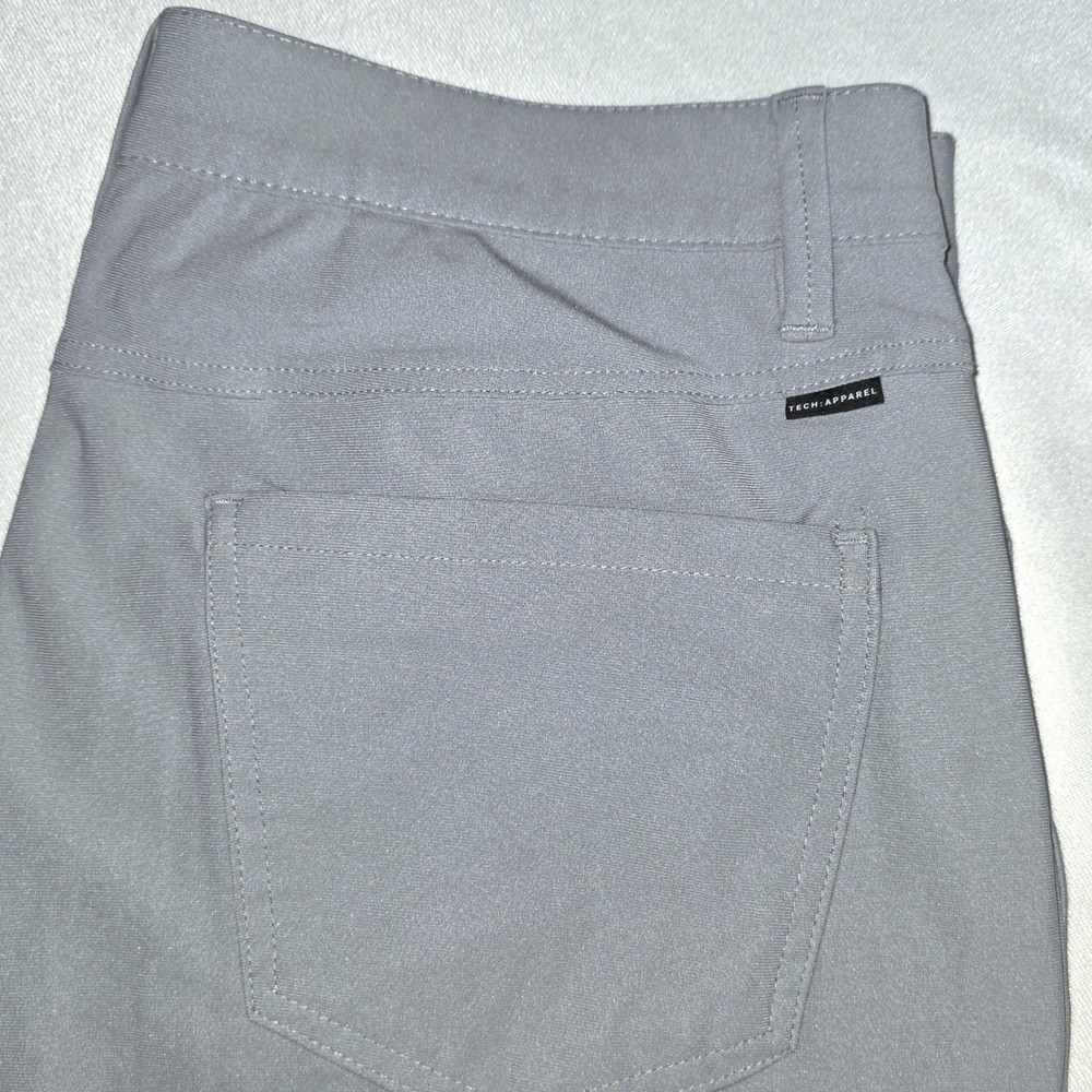 Projek Raw Tech Apparel‎ Men Gray Performance Golf Stretch Pants Size 34x29